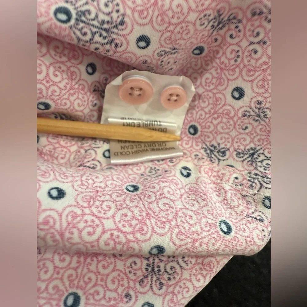 Johnston Murphy Performance S/S Shirt Geometric Design M Excellent Condition - Picture 3 of 14